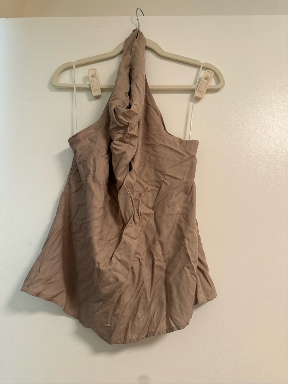 H&M Taupe Halter Tank Top